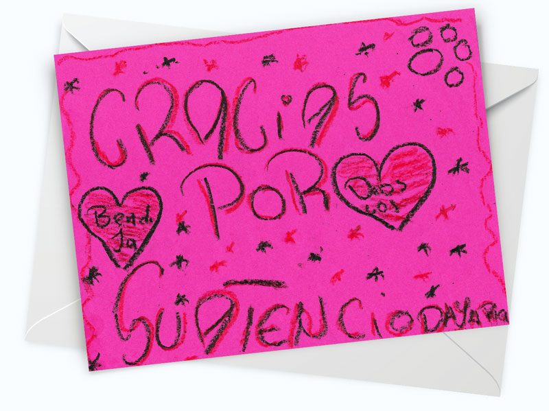 Dayaria-Thank-You-Note-f9fcff Card from Dayaria
