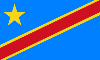 Democratic Republic of the Congo Flag