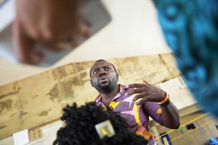 Ghana Patient Manager Clement Ofosuhemeng