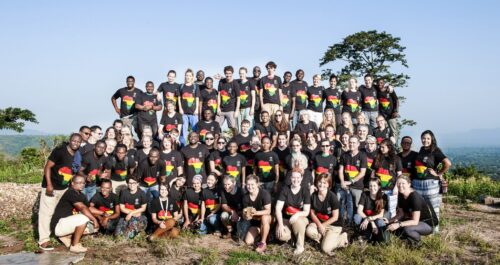 picture of medical volunteers in Ho Ghana