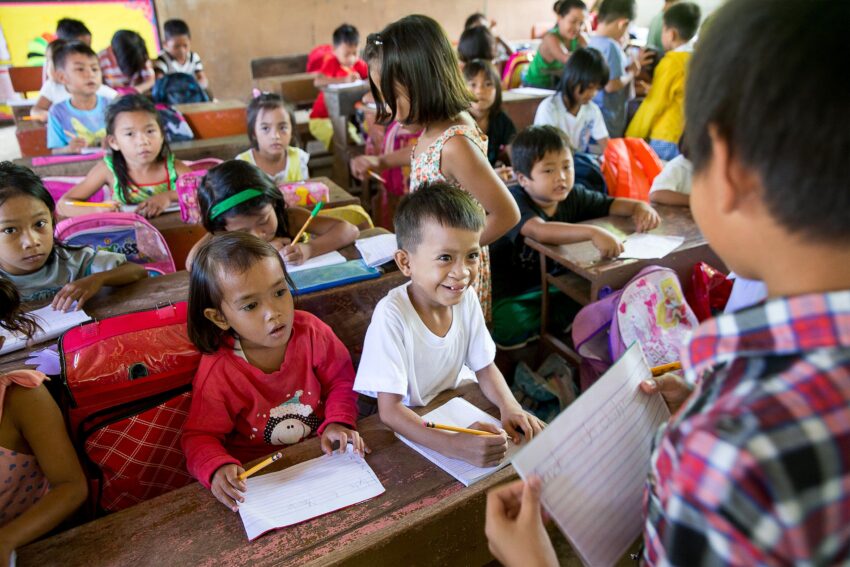 Joseph Misa at school