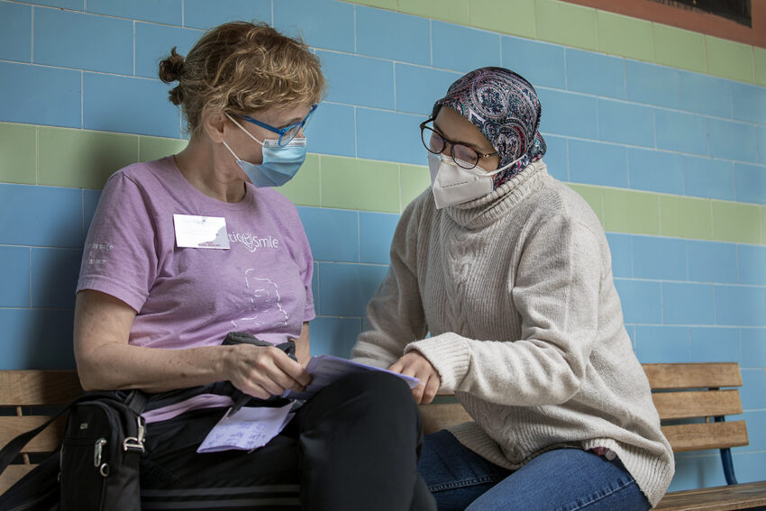 picture of Candace Myers and Oumama Karkach