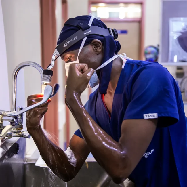Resident Mzati Chikauro from Malawi. Zomba Central Hospital, Zumba, Malawi