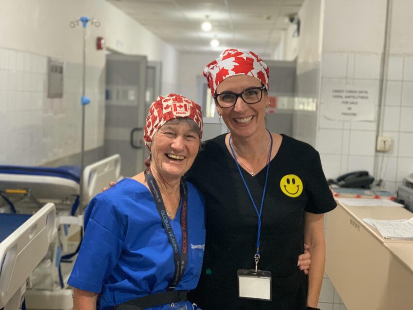 picture of peggy sherwood and Darcy Huda